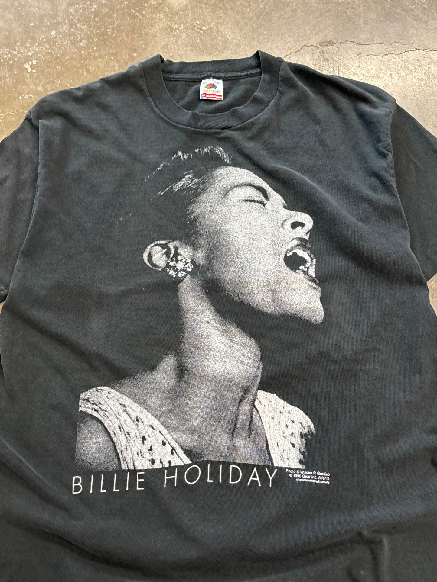 Vintage Billie Holiday shirt size large