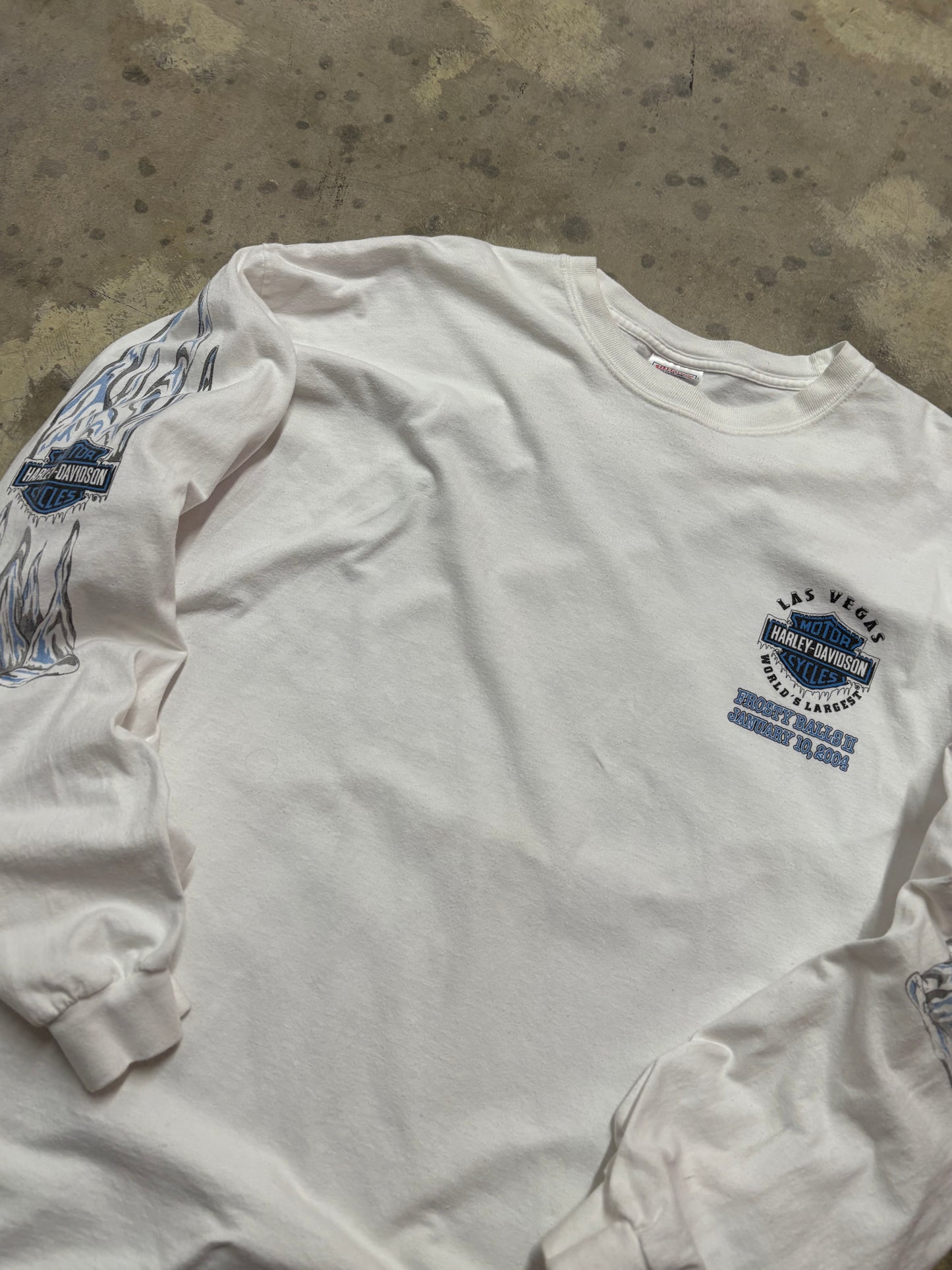 Vintage Harley Davidson Frosty balls shirt size xxl long sleeve