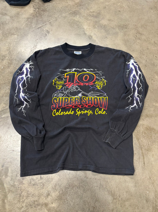 Vintage Sturgis Lightning shirt size large