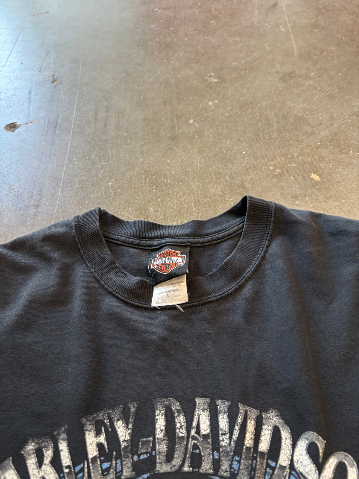 Vintage Harley Davidson dice long sleeve size large