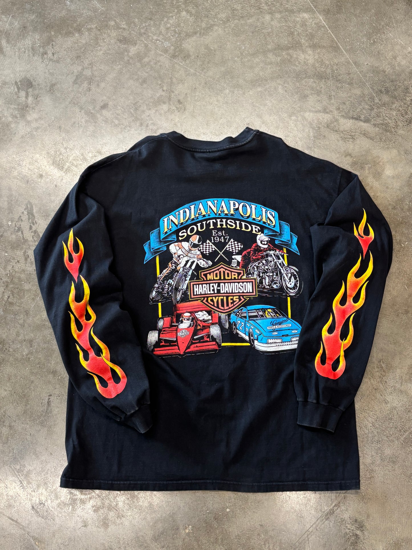 Vintage Harley Davidson Navsclone long sleeve size xl