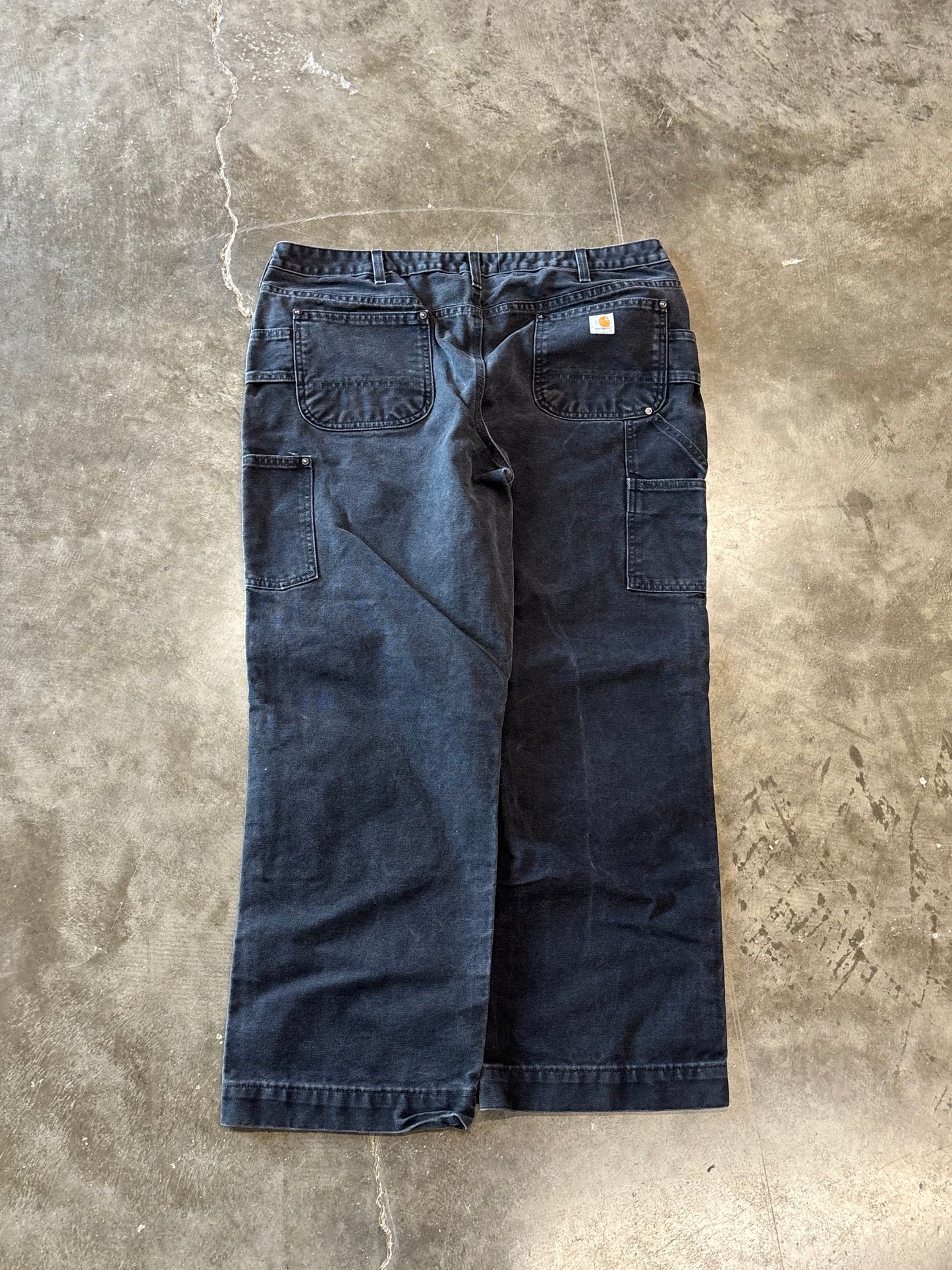 Vintage Carharrt Black double knees