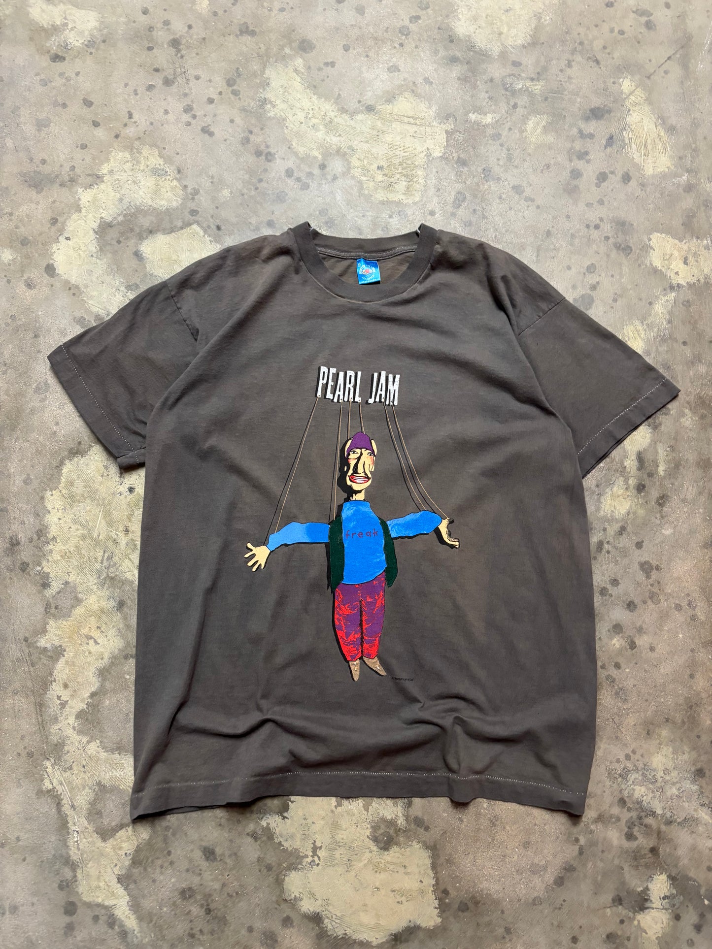 Vintage Pearl Jam freak shirt size xl