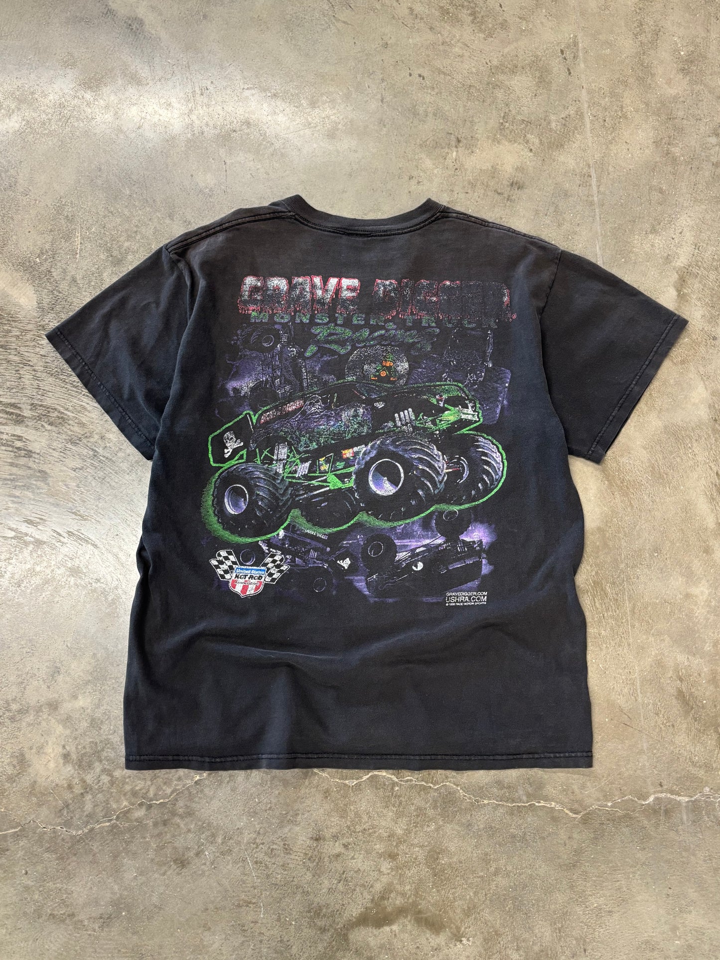 vintage gravedigger shirt size large