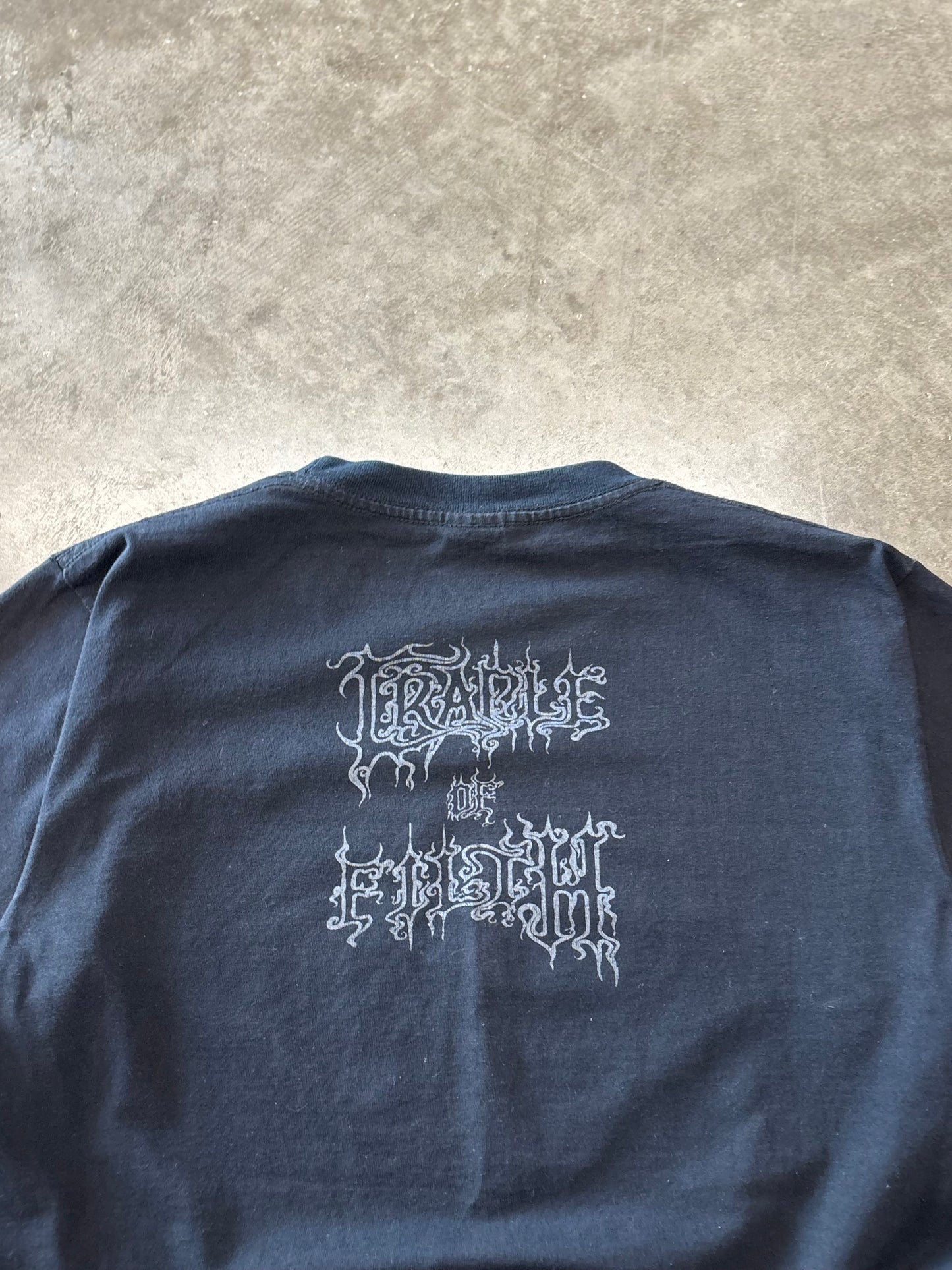 Vintage Cradle of Filth Hammer of the Witches shirt size medium