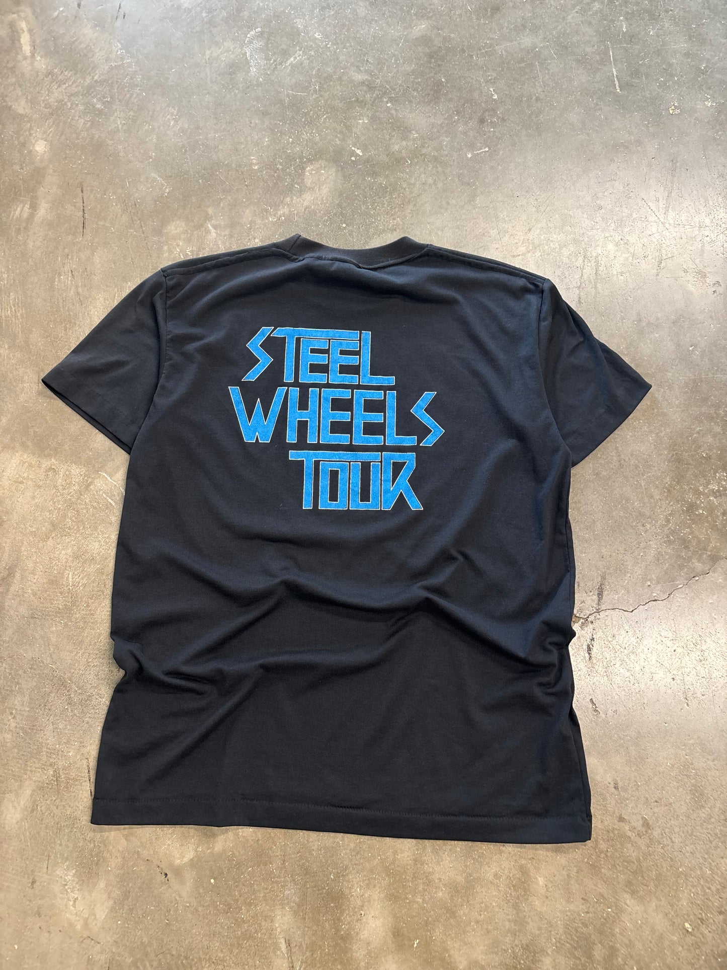 Vintage Rolling Stones steel wheels 80’s shirt size large