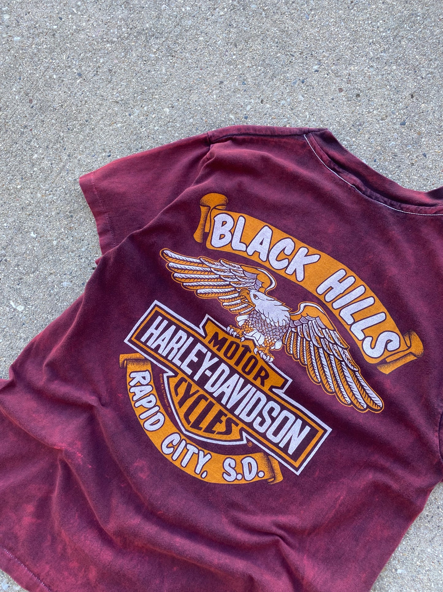 Vintage Harley Davidson the wind beneath my wings shirt size large