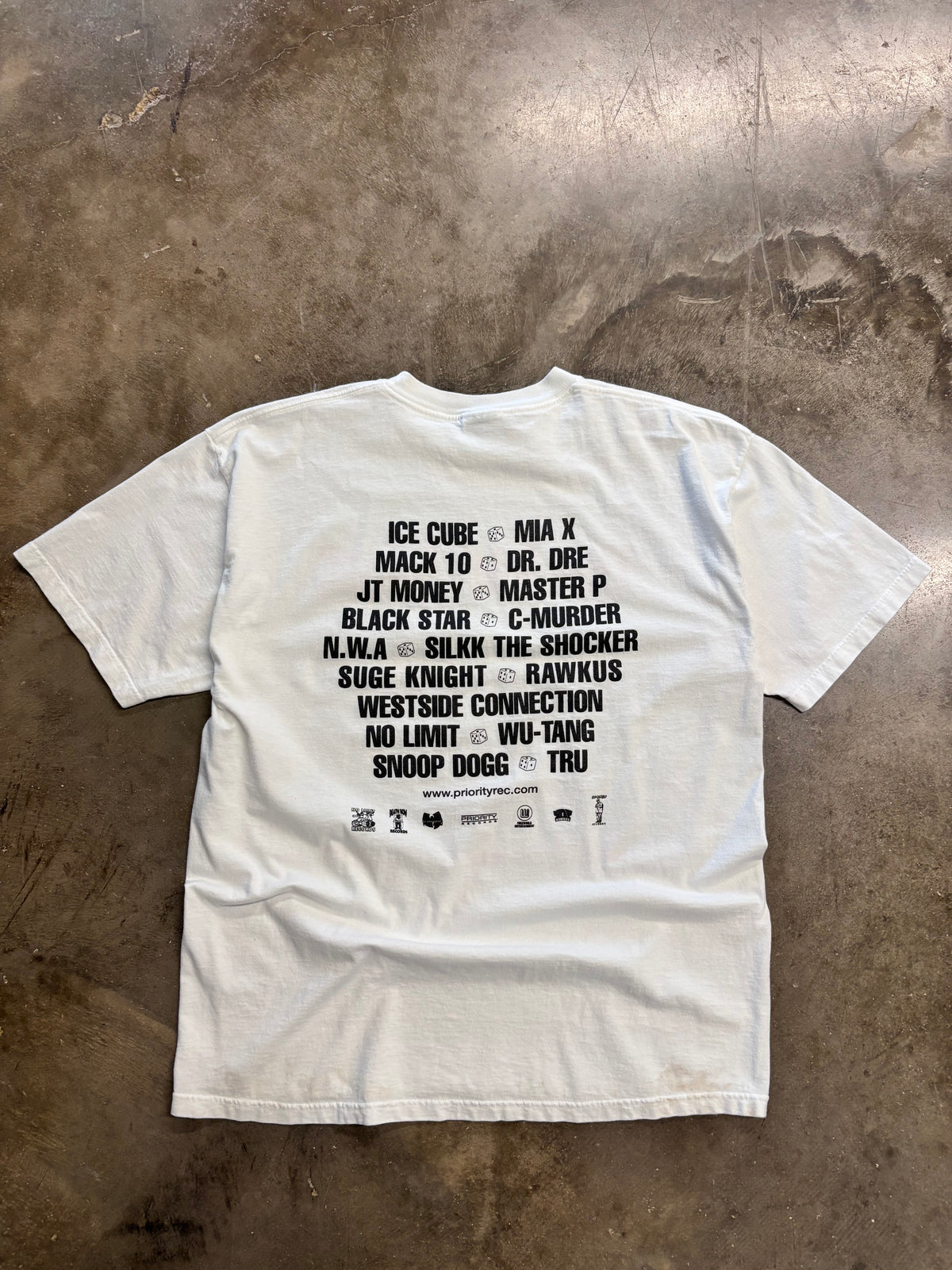 Vintage The Rap Game shirt size XL