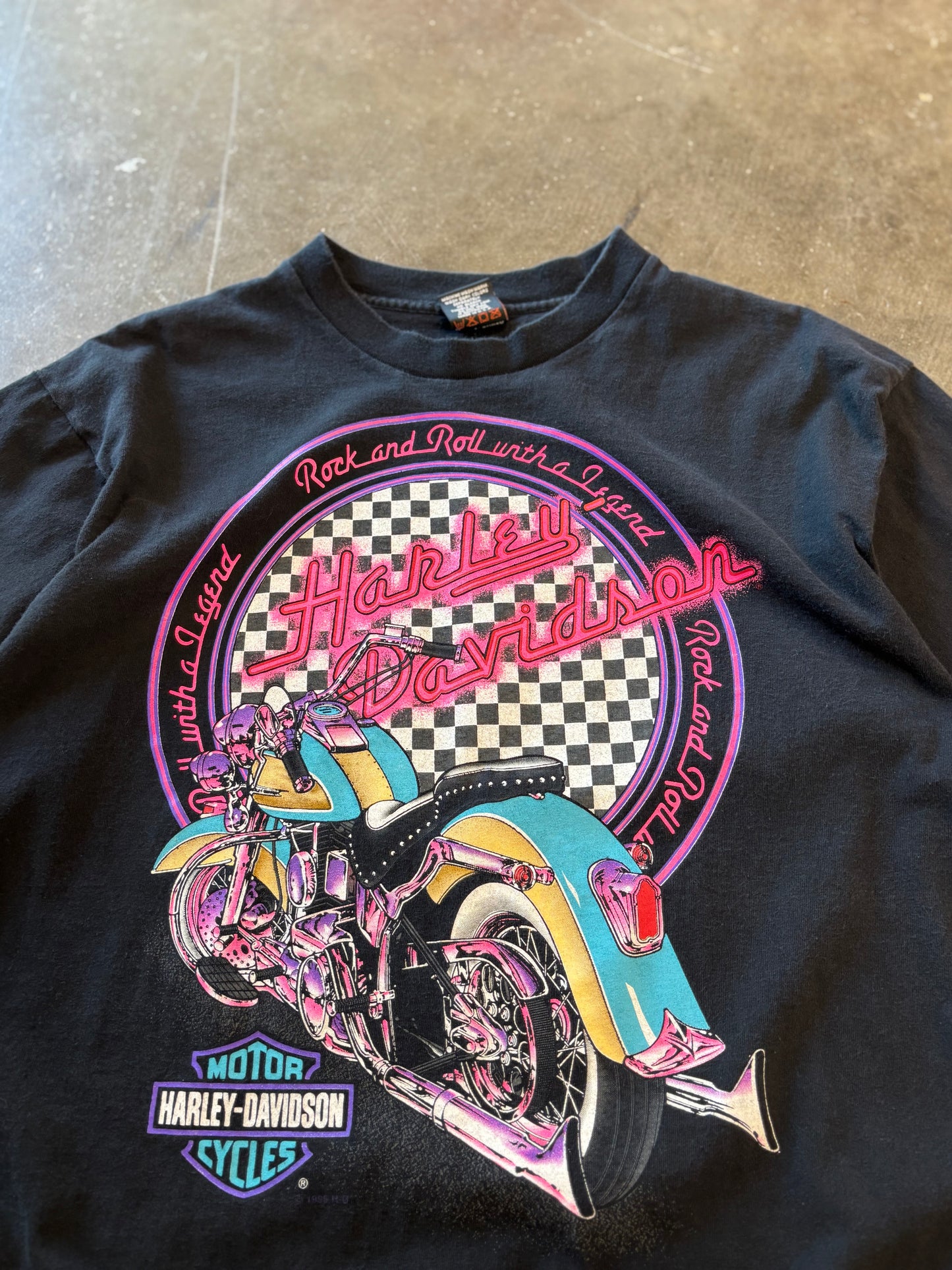 Vintage Harley Rock and Roll shirt size Extra large