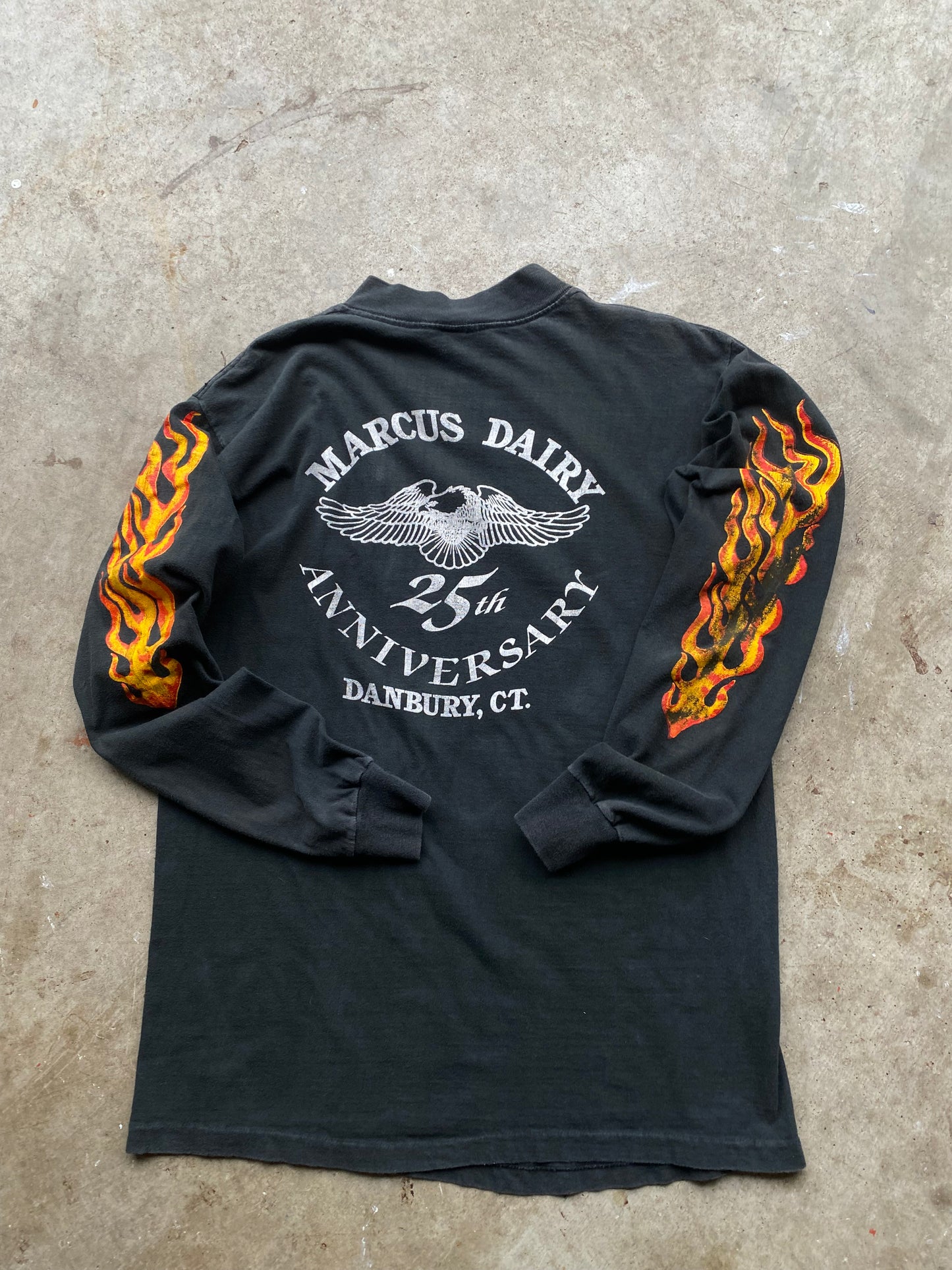 Vintage Harley Davidson 3d Emblem snake long sleeve shirt size large