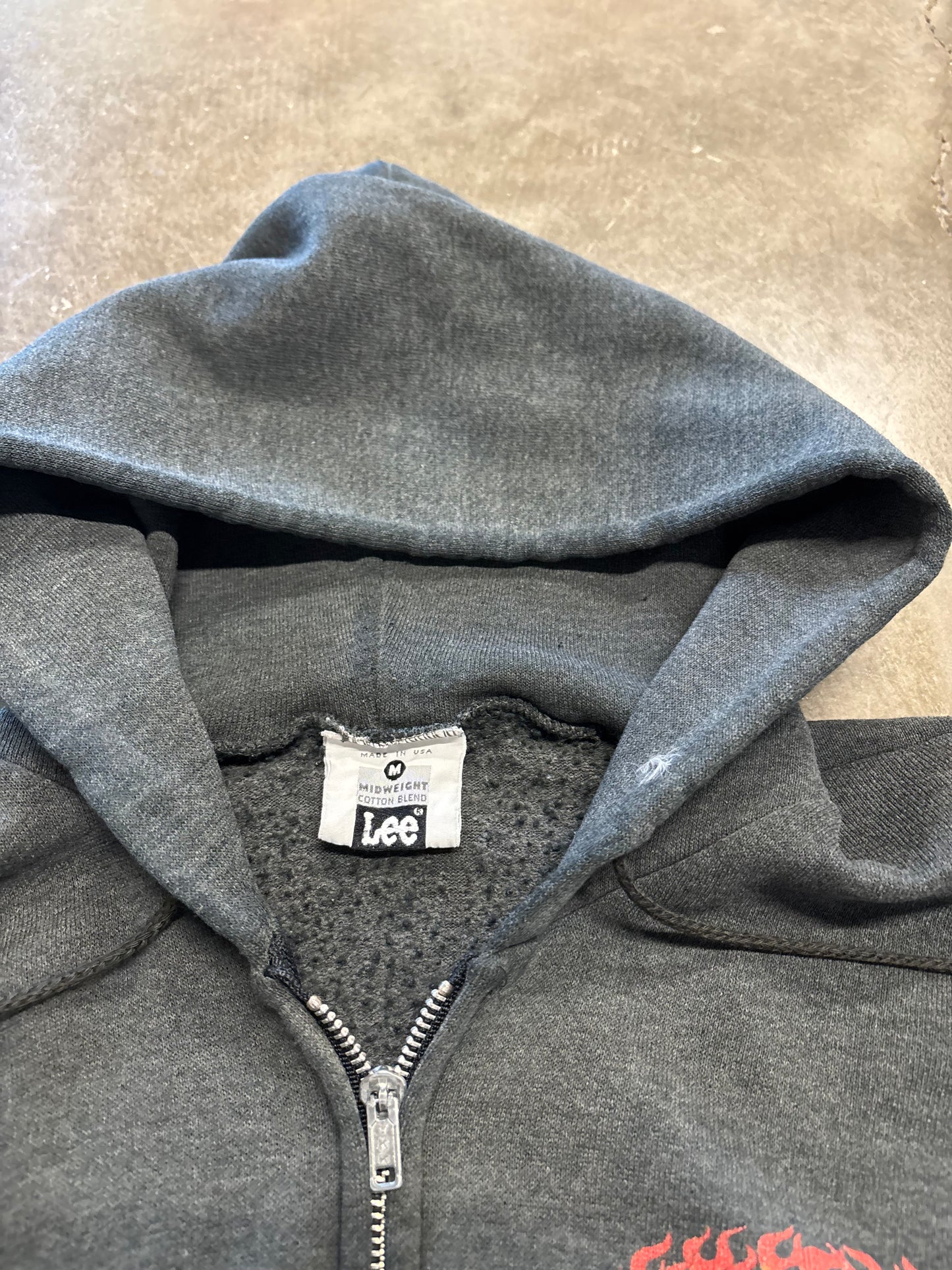 Vintage Harley Davidson Zip up hoodie size medium