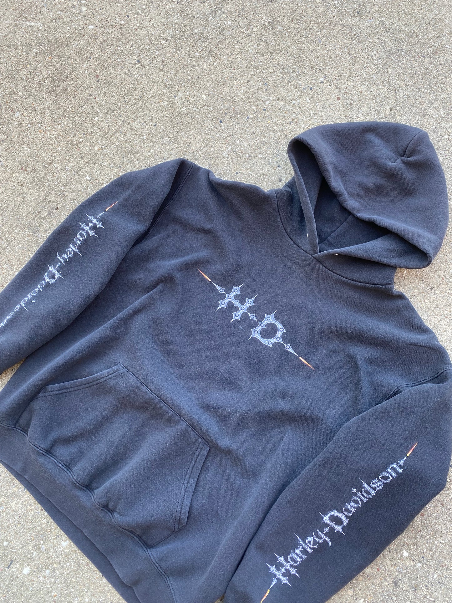 Vintage Harley Davidson Gear Hoodie Size medium