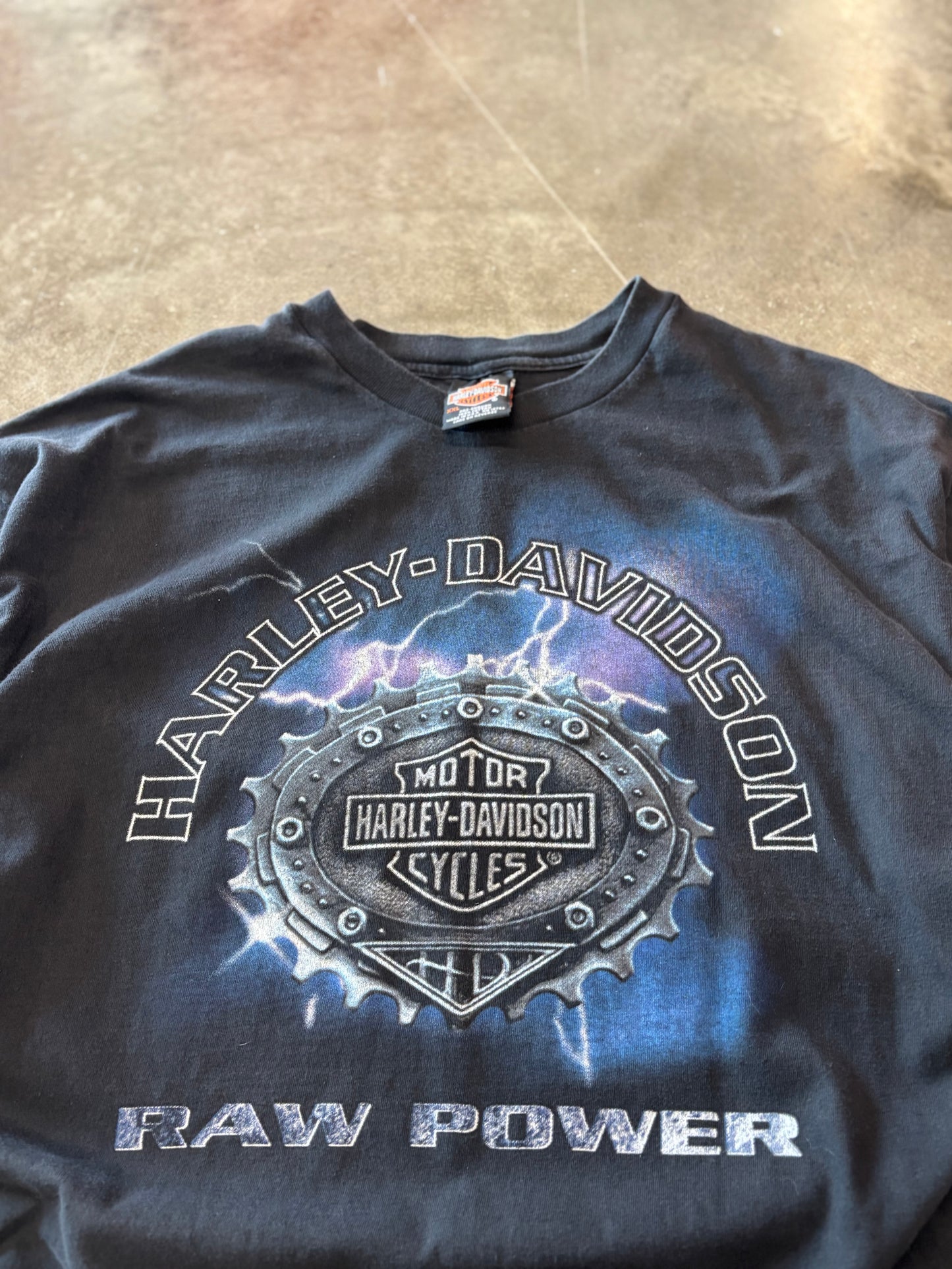 Vintage Harley Davidson Lightning shirt size xxl