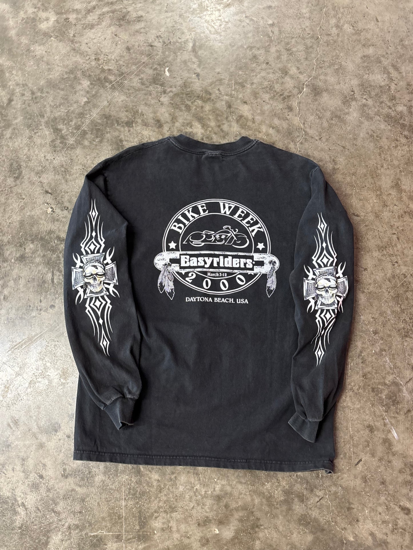 Vintage EasyRiders chopper long sleeve size large