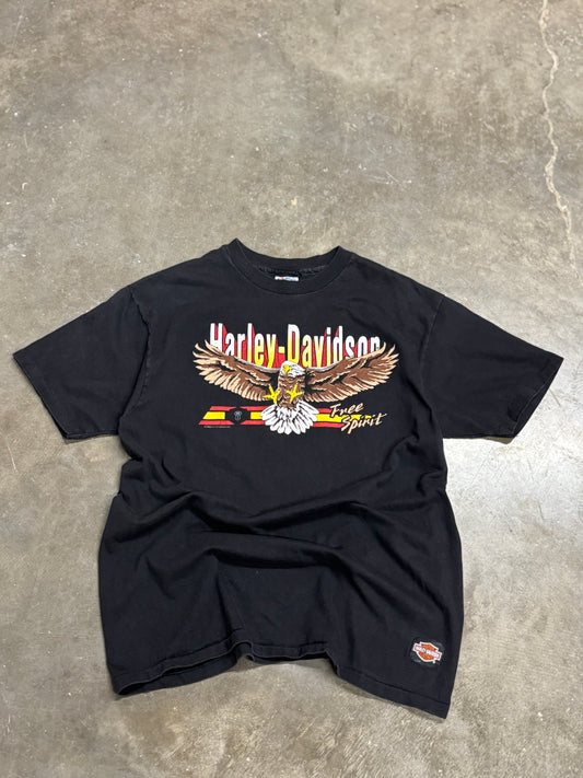 Vintage 80’s Harley Davidson Free spirit shirt size xl