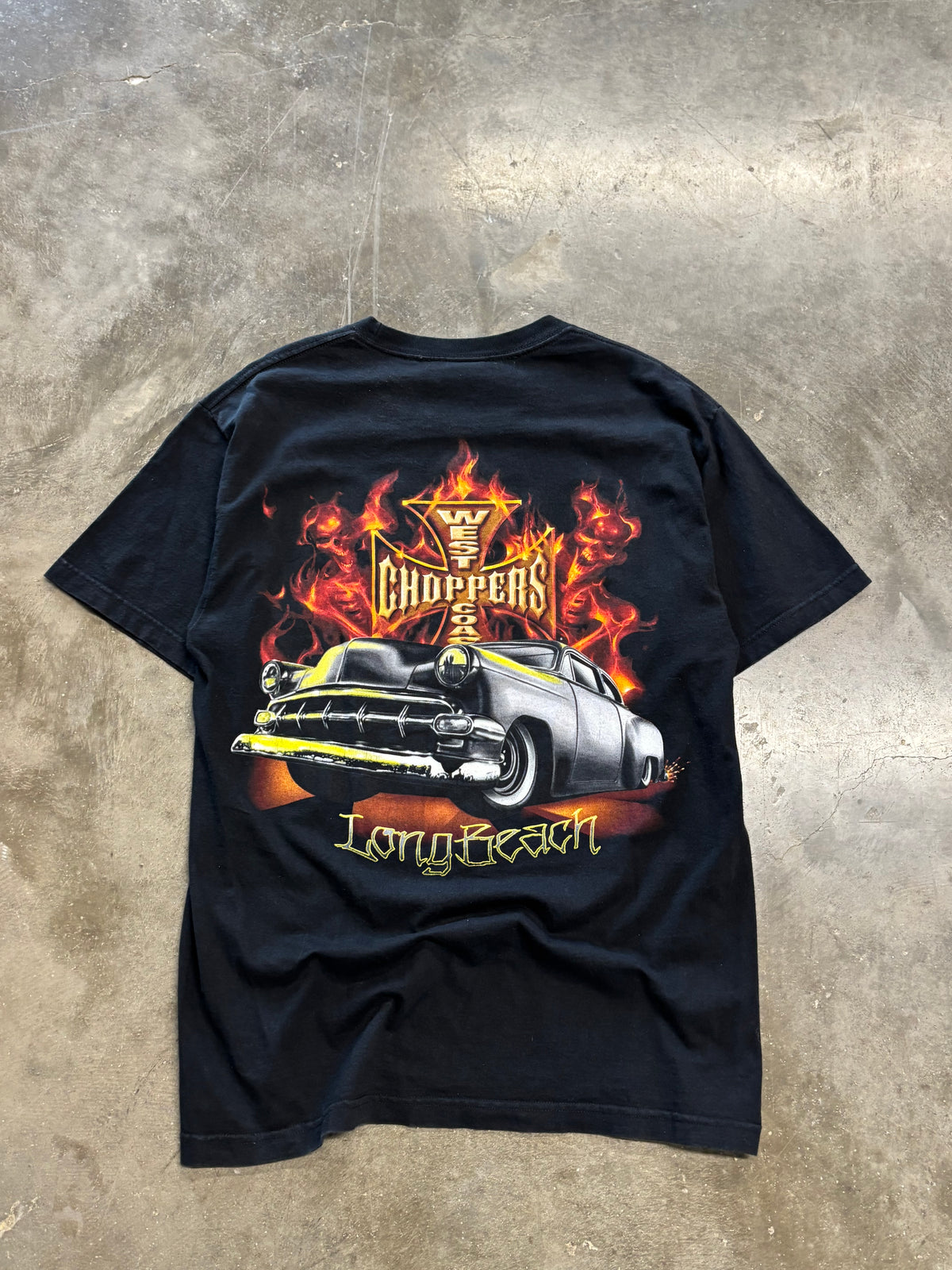 Vintage West Coast Choppers Hot Rod shirt size large