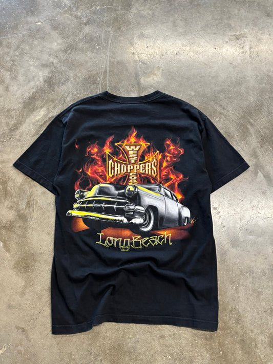 Vintage West Coast Choppers Hot Rod shirt size large