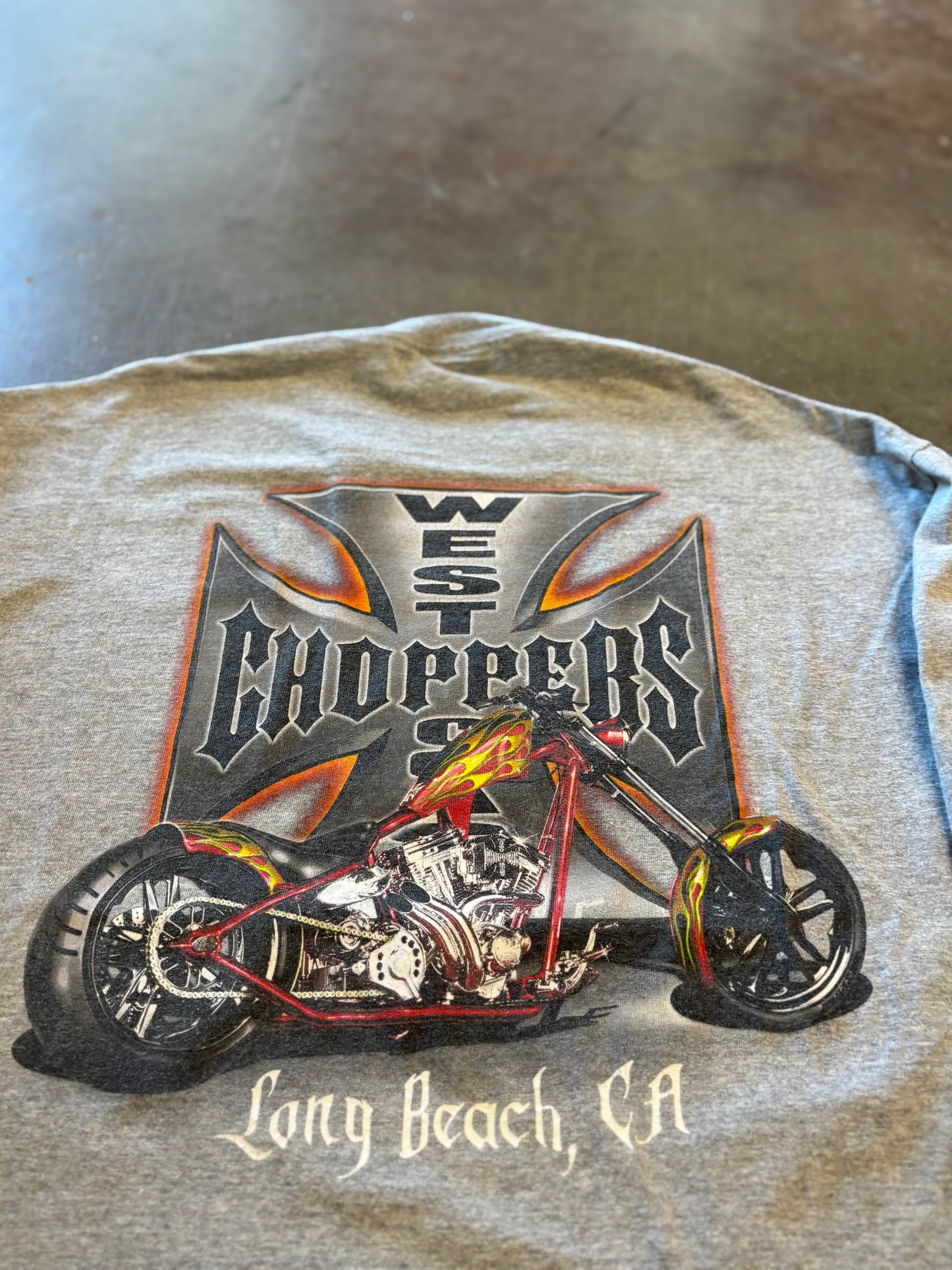 Vintage West Coast Choppers long sleeve size xl