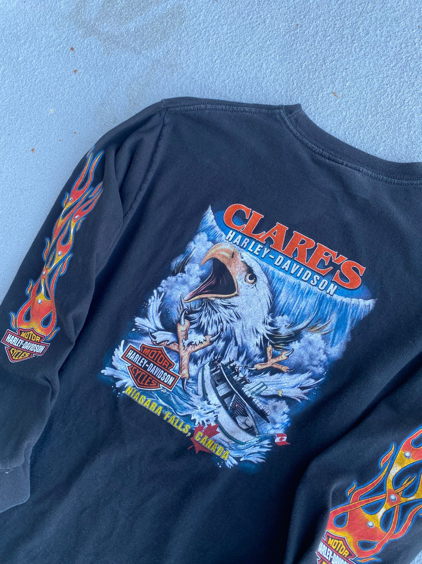 Vintage Harley Davidson Canada long sleeve size Large