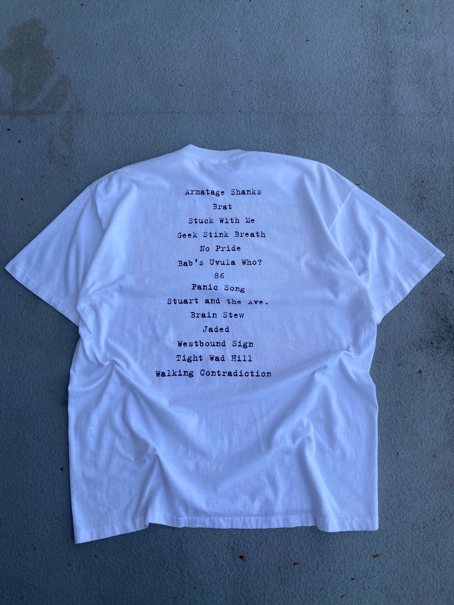 Vintage Green Day Insomniac shirt Size XL
