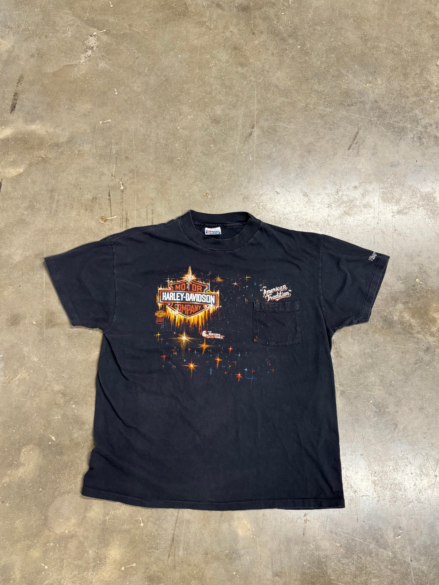Vintage Harley Davidson sparkle shirt size xl