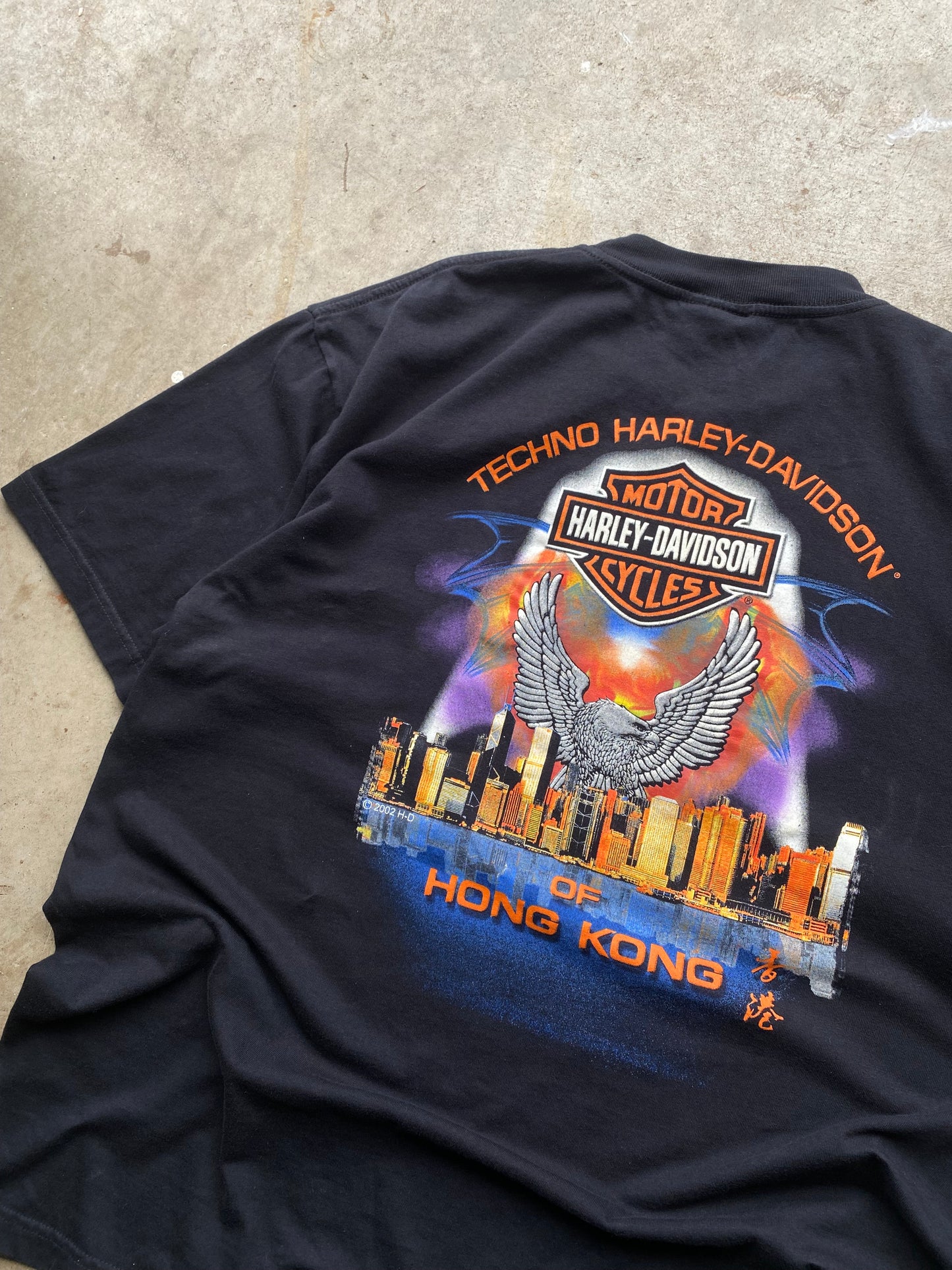 Vintage Harley Davidson Lightning Shirt size extra large