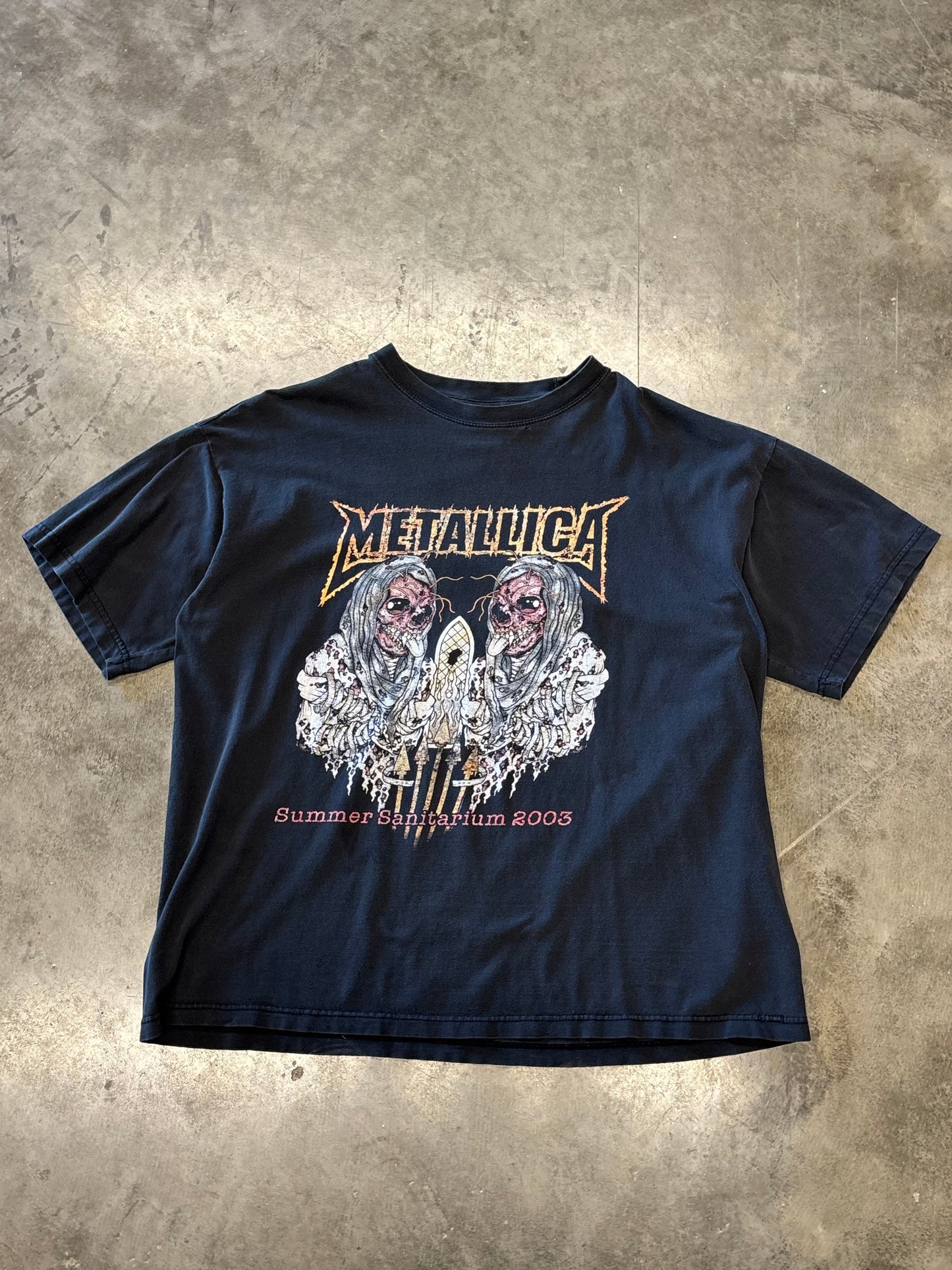 Vintage Metallica Pushead shirt size xl