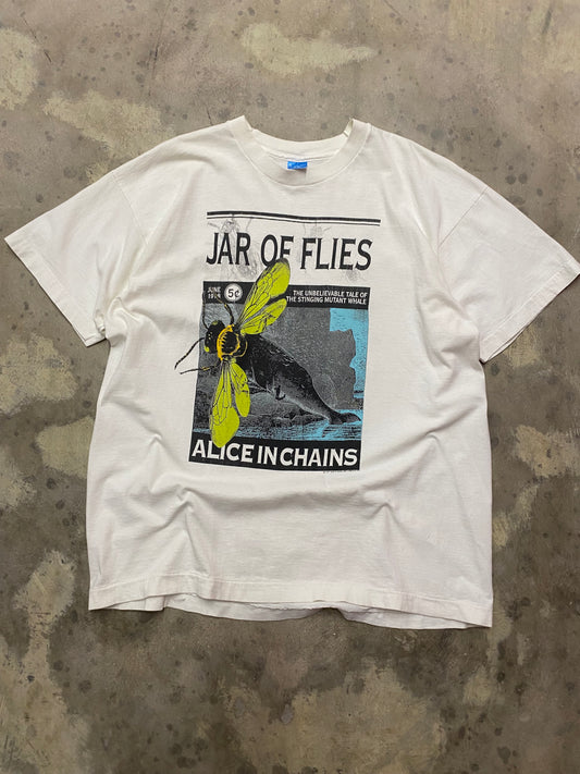 Vintage Alice In Chains jar of flies shirt size XL