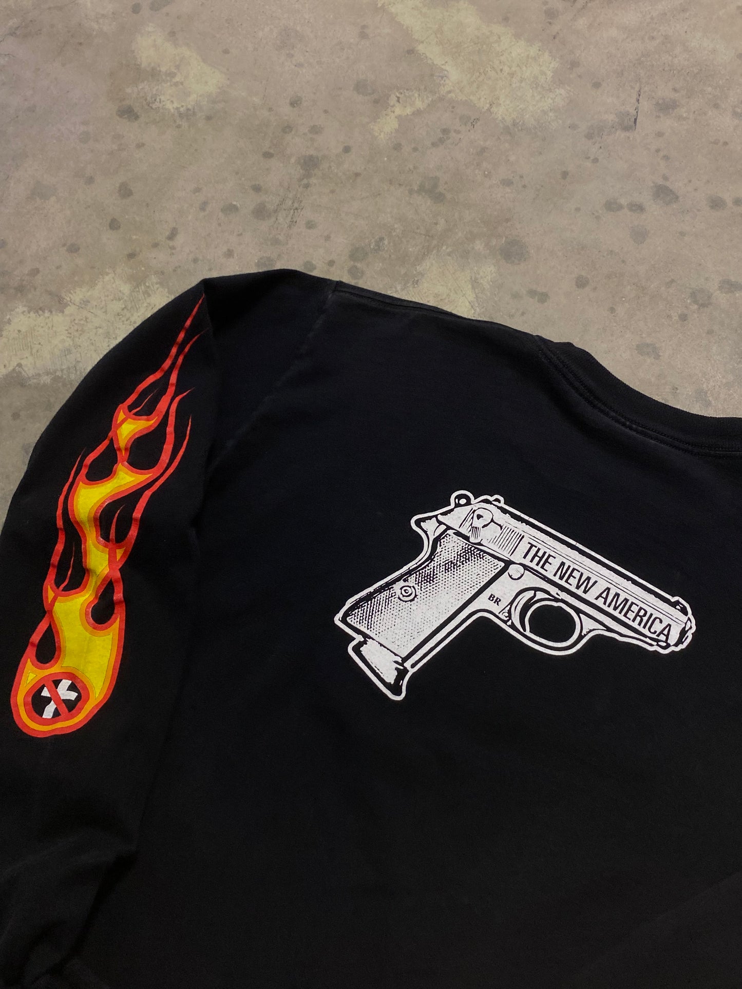 Vintage Bad Religion Flame Long sleeve size large