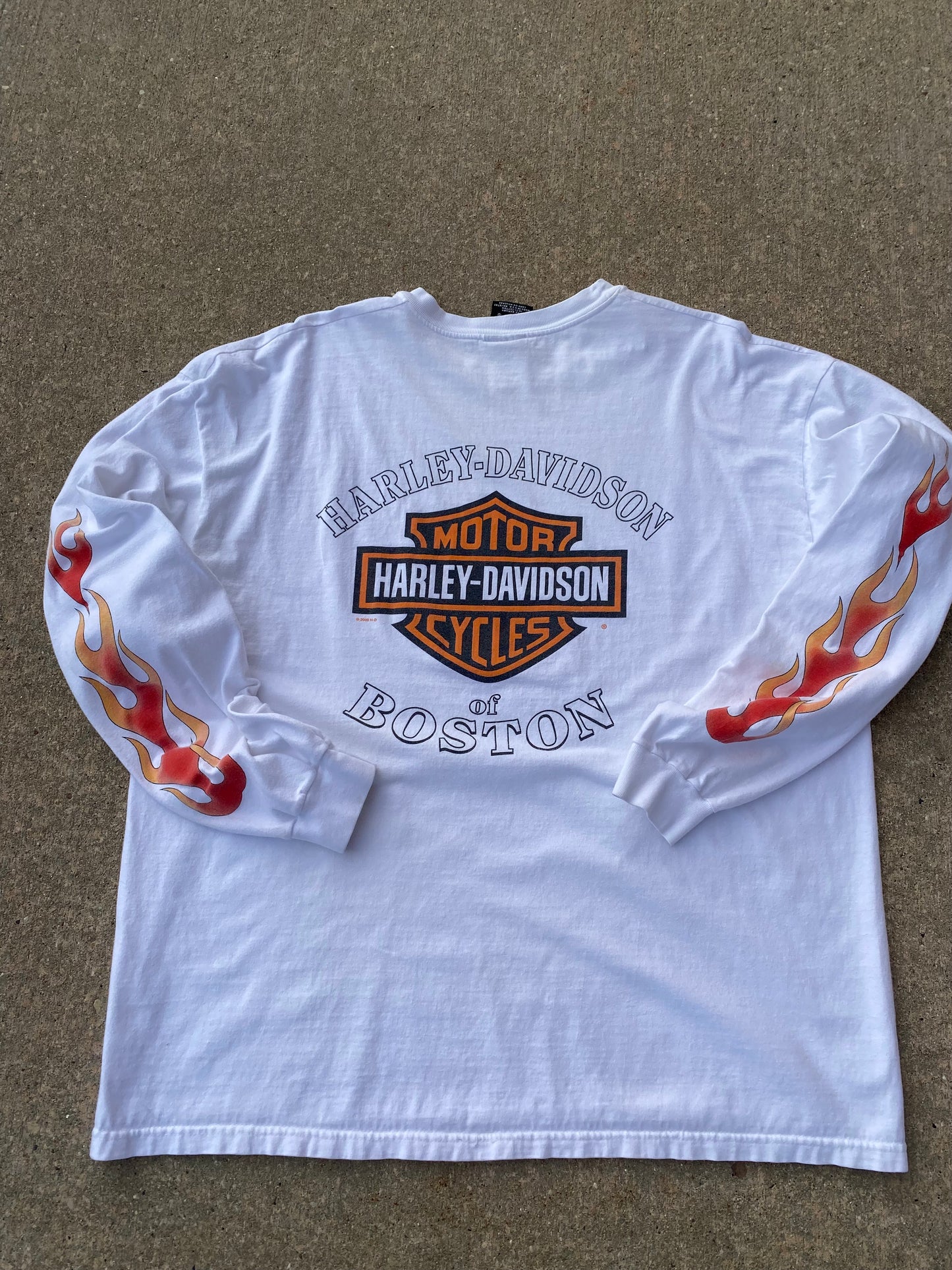 Vintage Harley Davidson Hell on Wheels Long sleeve size XXL
