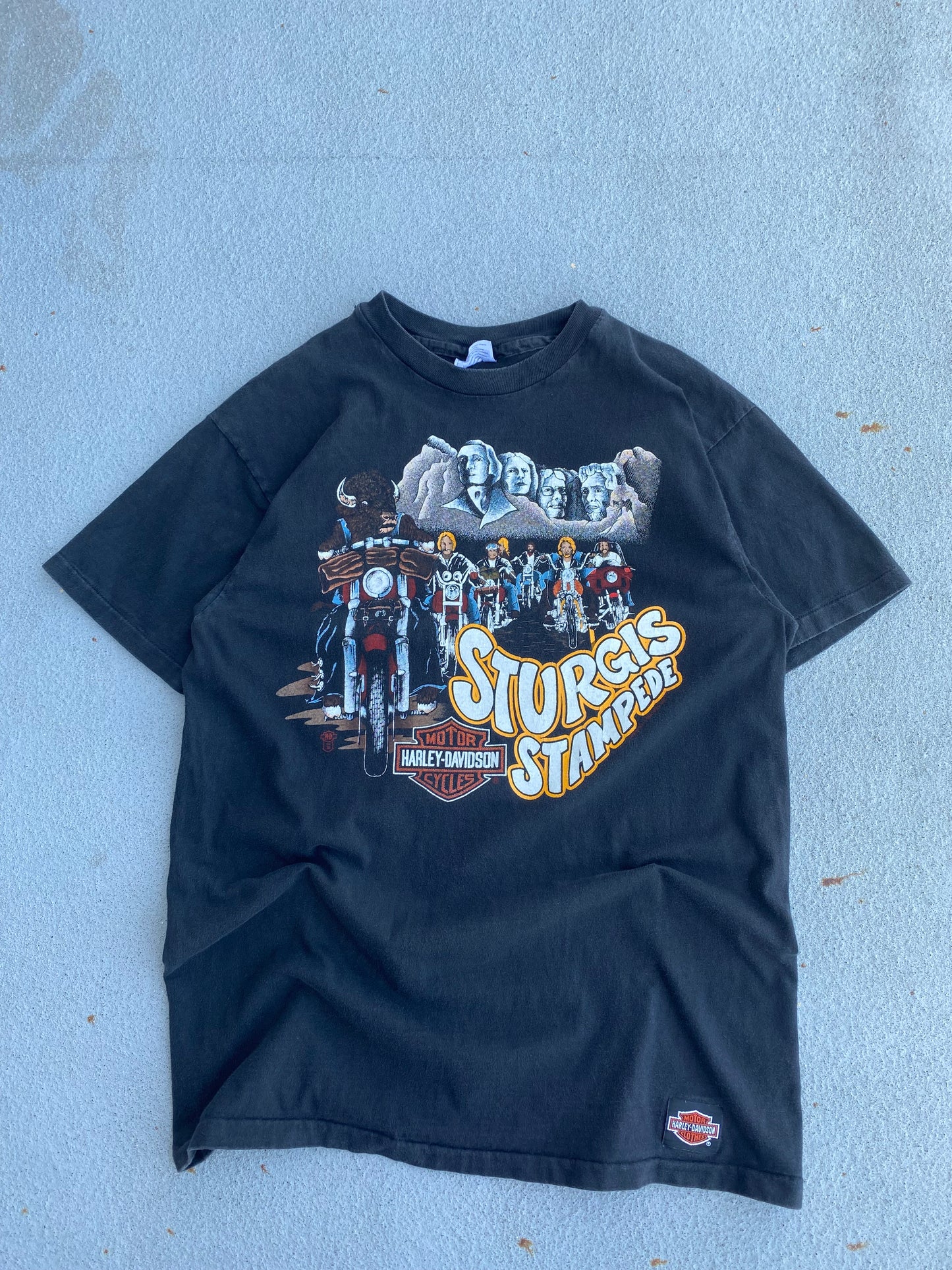 Vintage 80’s Harley Davidson Sturgis Stampede size large
