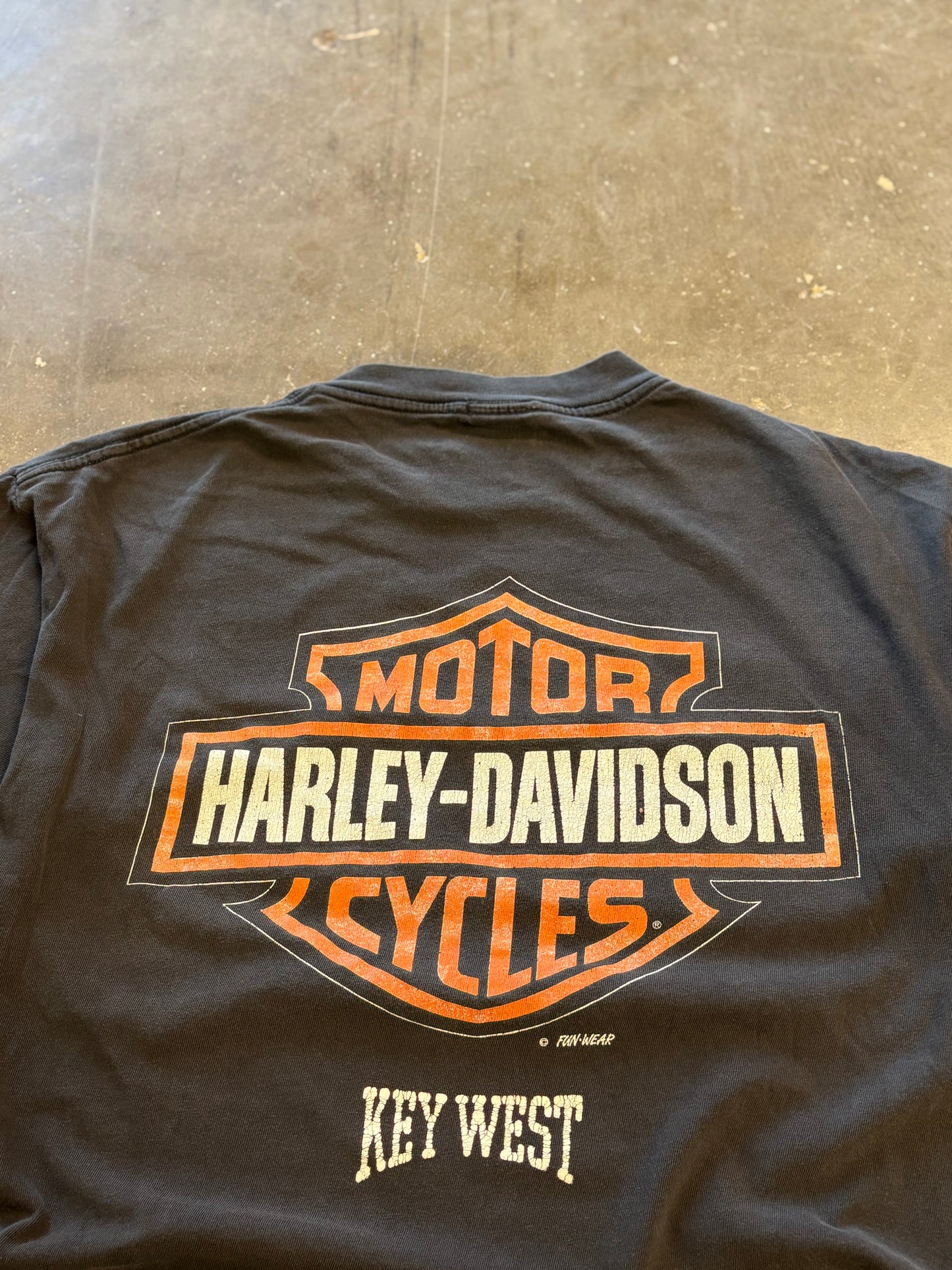 Vintage Harley Davidson Streak Lightning shirt size large