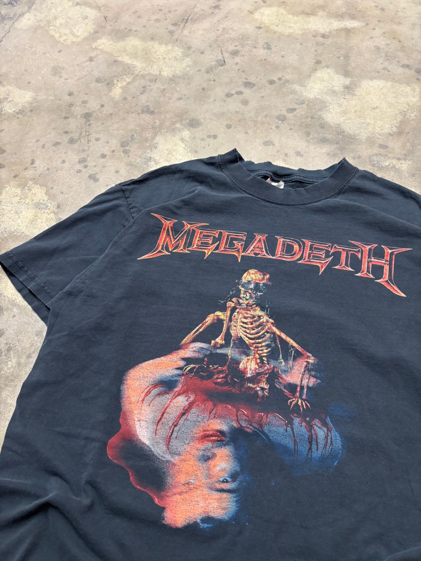 Vintage Megadeth Global Tour shirt size large