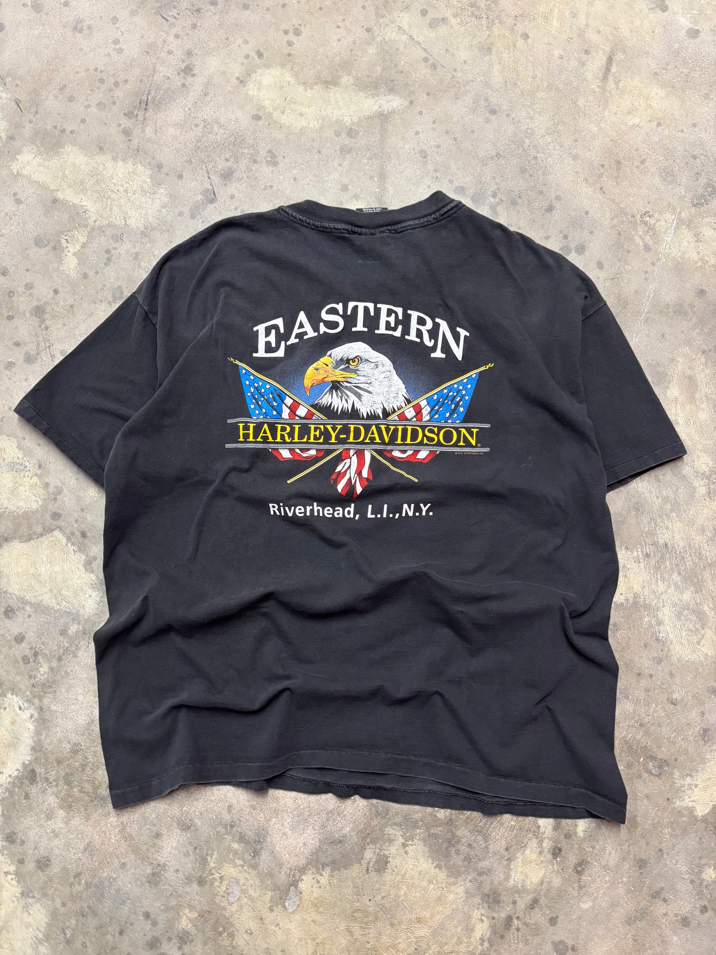 Vintage Harley Davidson Purple Lightning shirt size XXL