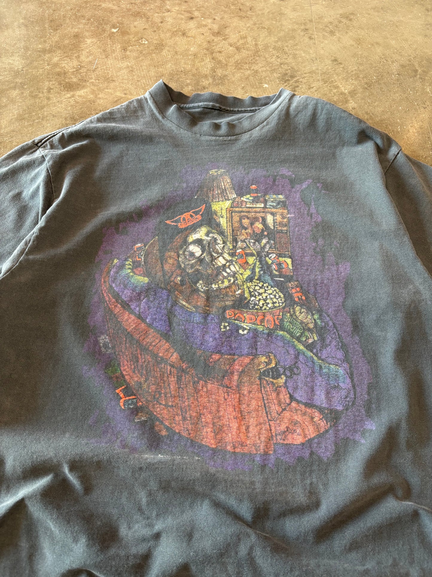 Vintage Aerosmith pushead shirt size extra large