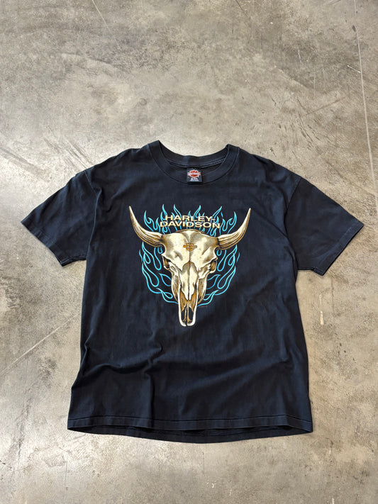 Vintage Harley Davidson bull skull shirt size extra large