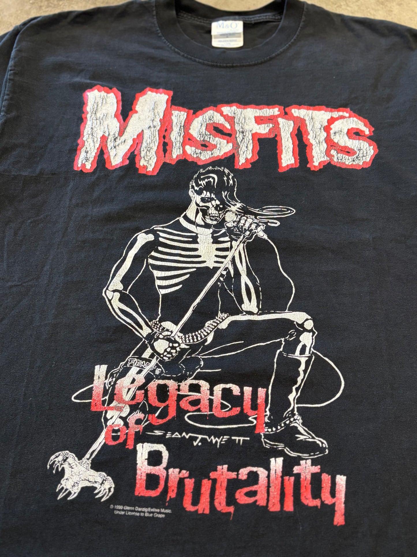 Vintage Misfits band shirt size XL