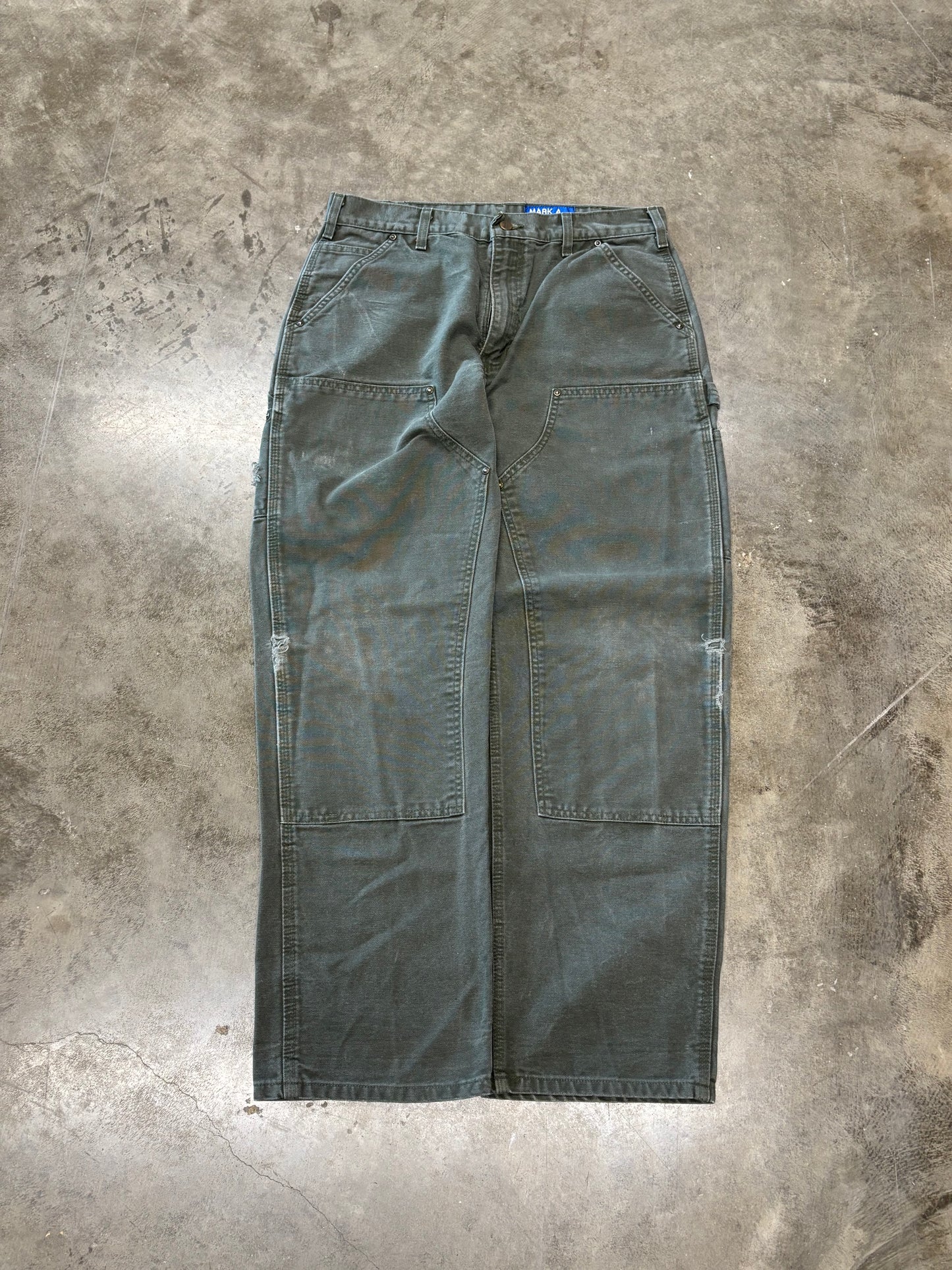 Green Carhartt Double knees