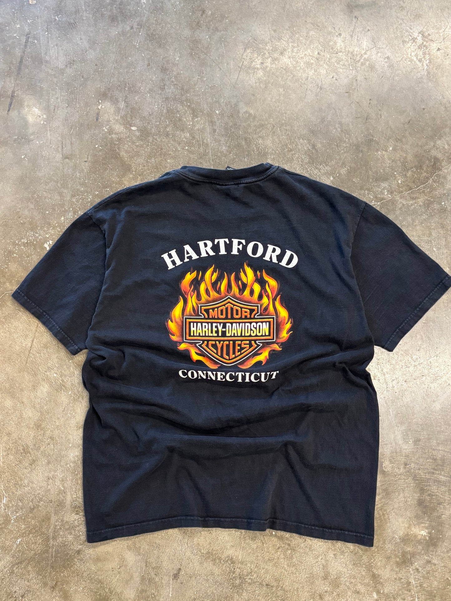 Vintage Harley Davidson Bad to the bone shirt size xl