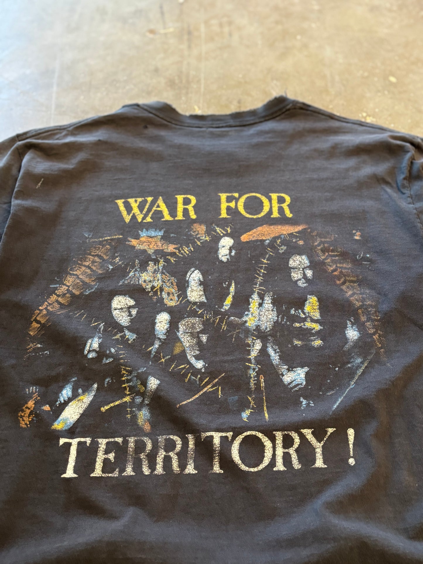Vintage Sepultura thrashed and faded shirt size xl